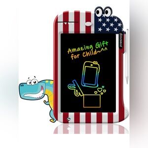 VNVDFLM 8.8 Dino LCD Writing Tablet for Kids Doodle Board Drawing Pad Birthday